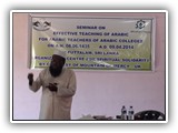 SEMINAR ON EFFECTIVE TEACHING OF ARABIC-06